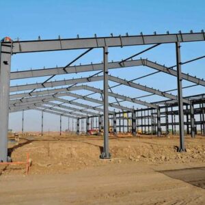 Steel structure fabrication